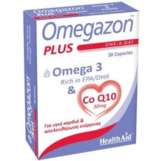  HEALTH AID Omegazon Plus Omega & CoQ10 30Caps, fig. 1 