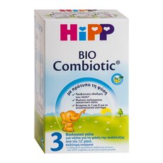 HiPP 3 Bio Combiotic γάλα για νήπια από τον 12ο μήνα 600γρ