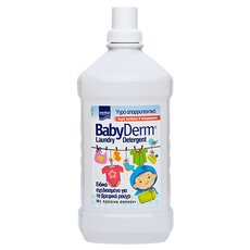 INTERMED Babyderm Laundry Detergent Υγρό Απορρυπαντικό για τα βρεφικά ρούχα με πράσινο σαπούνι 1.5lt