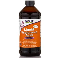 NOW FOODS Hyaluronic Acid 100mg Liquid 16 Oz 473.1ml