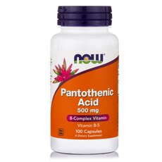 NOW FOODS Pantothenic Acid 500mg 100caps
