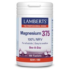 LAMBERTS Magnesium 375 180tabs