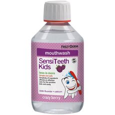  FREZYDERM SensiTeeth Kids Mouth Wash Στοματικό διάλυμα κατά της τερηδόνας, για παιδιά από 3 ετών 250ml, fig. 1 