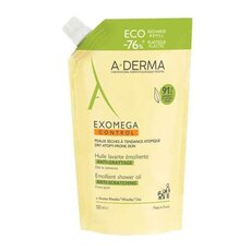  A-DERMA Exomega Control Emollient Shower Oil Refill, 500ml, fig. 1 