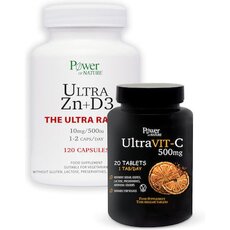  POWER HEALTH Promo Power Of Nature The Ultra Range Ultra Zn+D3 120 caps & UltraVit-C 500mg 20 tabs, fig. 1 