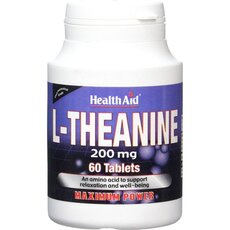  HEALTH AID L-Theanine Θειανίνη 200mg 60tabs, fig. 1 