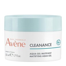  AVENE Cleanance Mattifying Aqua-Gel Ενυδατική Κρέμα Τζελ Προσώπου για Μεικτές, Λιπαρές ή με Ατέλειες Επιδερμίδες, 50ml, fig. 1 