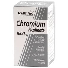  HEALTH AID Chromium Picolinate 1800μg 60 Tabs, fig. 1 