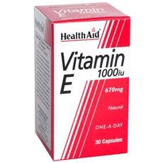  HEALTH AID Vitamin E 1000iu 30Caps, fig. 1 