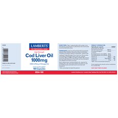  LAMBERTS Cod Liver Oil 1000mg 180Caps, fig. 2 