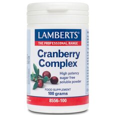 LAMBERTS Cranberry Complex Σύμπλεγμα για την Υγεία του Ουροποιητικού σε Σκόνη 100gr