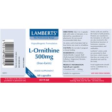  LAMBERTS L-Ornithine 500mg 60Caps, fig. 2 