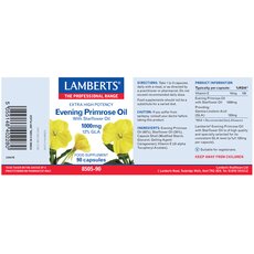  LAMBERTS Evening Primrose Oil with Starflower Oil 1000mg 90Caps, fig. 2 