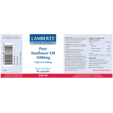  LAMBERTS Pure Starflower Oil 1000 mg (High GLA 220 mg) 90Caps, fig. 2 