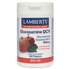 LAMBERTS Glucosamine QCV Γλυκοσαμίνη, Μηλόξυδο, Κερσετίνη 120 Ταμπλέτες