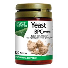  POWER HEALTH Yeast BPC Μαγιά 500mg, 120s, fig. 1 
