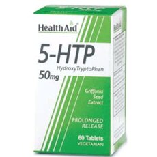  HEALTH AID 5-HTP 50mg Tryptophan 60 Veg Caps, fig. 1 