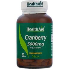 HEALTH AID Cranberry 5000mg Extract 60Tabs, fig. 1 