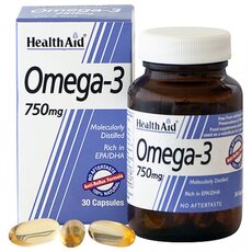  HEALTH AID Omega 3 750mg 30Caps, fig. 1 