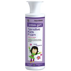  FREZYDERM Sensitive Kids Intim Girl Foam Αφρός Καθαρισμού για την Καθημερινή Υγιεινή της Ευαίσθητης περιοχής 250ml, fig. 1 