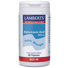 LAMBERTS Alpha Lipoic Acid 300mg 90 Tablets