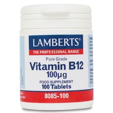 LAMBERTS Vitamin B12 100μg 100 Tabs