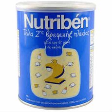  NUTRIBEN 2 Γάλα για Βρέφη 6 - 12 Μηνών, 400gr, fig. 1 