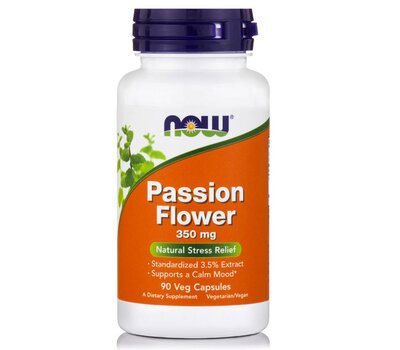 NOW FOODS Passion Flower Extract 350mg 90Vcaps
