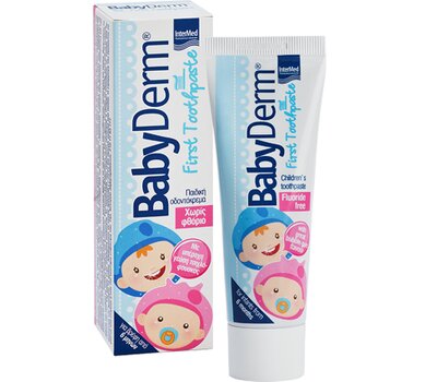 Babyderm First Toothpaste Οδοντόκρεμα για Βρέφη και Παιδιά 50ml