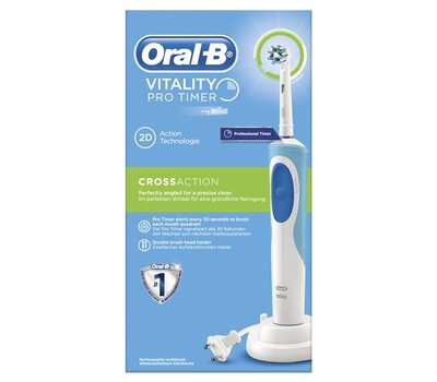 Oral-B Vitality Cross Action Ηλεκτρική Οδοντόβουρτσα