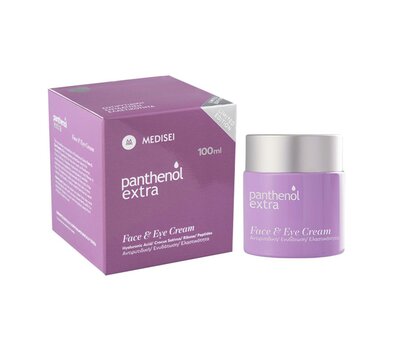  PANTHENOL Extra Face & Eye, 24ωρη Αντιρυτιδική για Πρόσωπο & Μάτια Νέα Βελτιωμένη Σύνθεση Limited Edition 100ml, fig. 1 