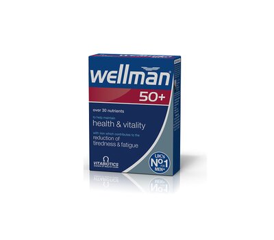  VITABIOTICS Wellman 50+ Πολυβιταμινούχο Συμπλήρωμα για Άντρες Άνω των 50+ 30Tabs, fig. 1 