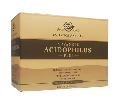  SOLGAR ADVANCED ACIDOPHILUS PLUS veg.caps 120s, fig. 1 