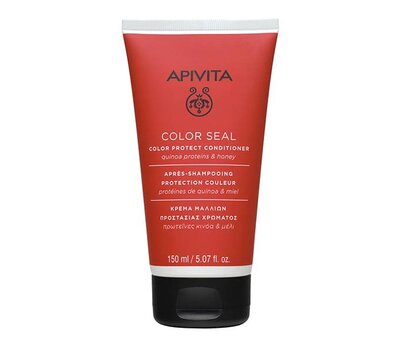  APIVITA Color Seal Color Protect Conditioner Μαλακτική Κρέμα Προστασίας Χρώματος Με Πρωτεΐνες Κινόα & Μέλι, 150ml, fig. 1 