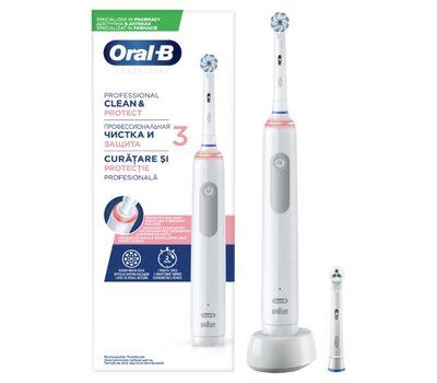  ORAL-B 800 Professional Clean & Protect 3 Ηλεκτρική Οδοντόβουρτσα με Χρονομετρητή, fig. 1 