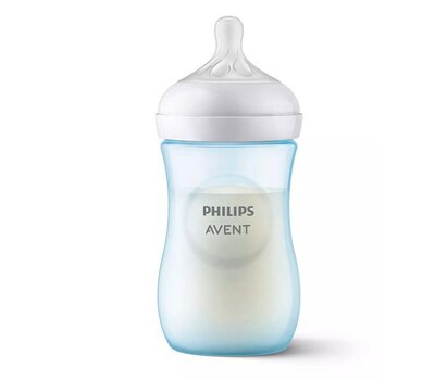  AVENT Natural Response Baby Bottle Πλαστικό Μπιμπερό Μπλε 1m+, 260ml (SCY903/21), fig. 1 