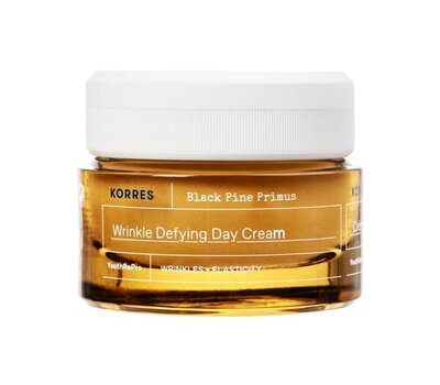  KORRES Black Pine Primus Wrinkle Defying Day Cream Κρέμα Νεότητας Ημέρας για Λείανση Ρυτίδων & Ελαστικότητα, 40ml, fig. 1 