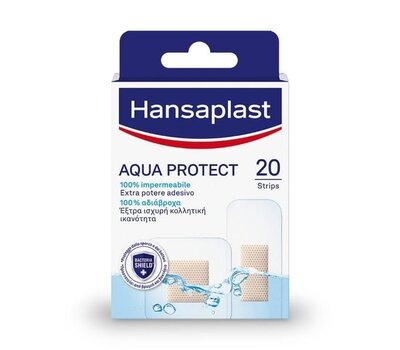  HANSAPLAST Aqua Protect Επιθέματα 100% Αδιάβροχα & Διάφανα με Έξτρα Ισχυρή Κολλητική Ικανότητα, 20τεμ, fig. 1 