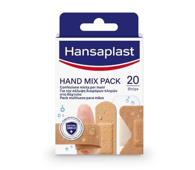  HANSAPLAST Hand Mix Pack Πακέτο Επιθεμάτων με 5 Διαφορετικά Μεγέθη, 20τεμ, fig. 1 