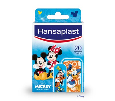  HANSAPLAST Disney Mickey & Friends Παιδικά Επιθέματα Πληγών, 20strips, fig. 1 