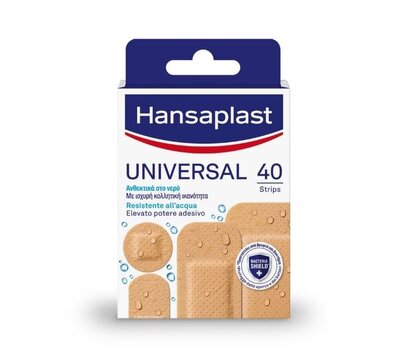  HANSAPLAST Universal Water Resistant Επιθέματα Ανθεκτικά στο Νερό, 40τεμ, fig. 1 