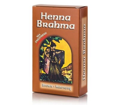  Henna Brahma Powder Brown (Καστανή) 75gr, fig. 1 