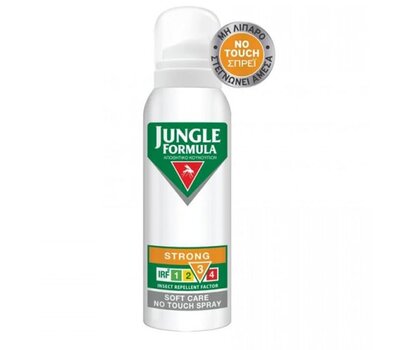  JUNGLE FORMULA Strong Soft Care (IRF 3) Απωθητικό Κουνουπιών σε Spray Δυνατό Χωρίς Επαφή, 125ml, fig. 1 