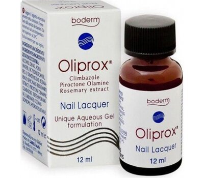  Boderm Oliprox Nail Lacquer Λάκκα Ονύχων για την Αντιμετώπιση των Μυκητιάσεων των Νυχιών, 12ml, fig. 1 