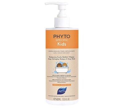  PHYTO Specific Kids Magic Detangling Shampoo & Body Wash Μαγικό Σαμπουάν που Ξεμπλέκει τα Μαλλιά & Αφρόλουτρο, 400ml, fig. 1 