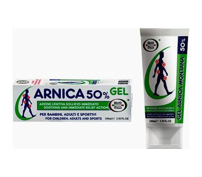  Brand Italia Arnica 50% Gel 100ml - Αναλγητική Κρέμα Τζελ Με Άρνικα, fig. 1 