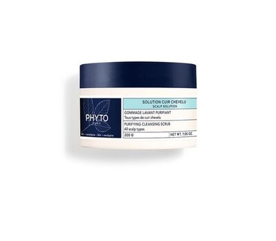  PHYTO Scalp Solution Purifying Cleansing Scrub Απολεπιστικό για Καθαρό Τριχωτό, 200gr, fig. 1 