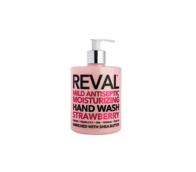  INTERMED Reval Mild Antiseptic Moisturizing Hand Wash Strawberry Ενυδατικό Καθαριστικό Χεριών με Άρωμα Φράουλα, 500ml, fig. 1 