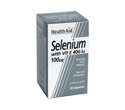  HEALTH AID Selenium with Vitamin E 30Caps, fig. 1 