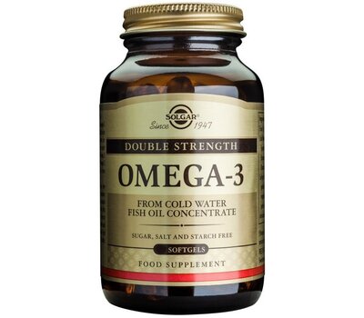  SOLGAR OMEGA-3 DOUBLE STRENGTH softgels 30s, fig. 1 